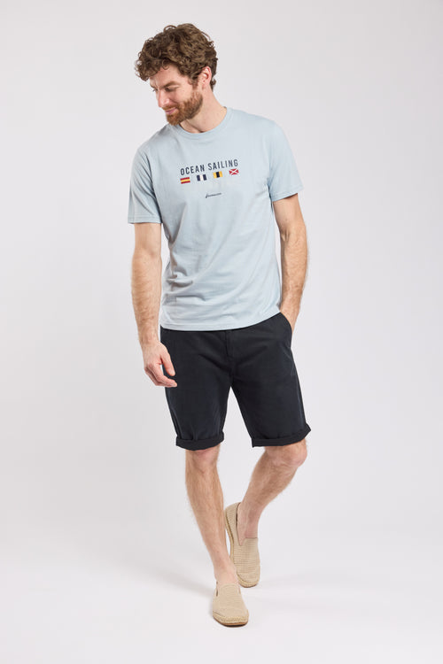 Vulco” T-shirt - lightweight cotton - Armor-lux - 4