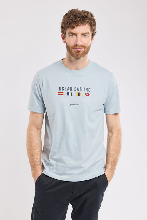 Vulco” T-shirt - lightweight cotton - Armor-lux - 1