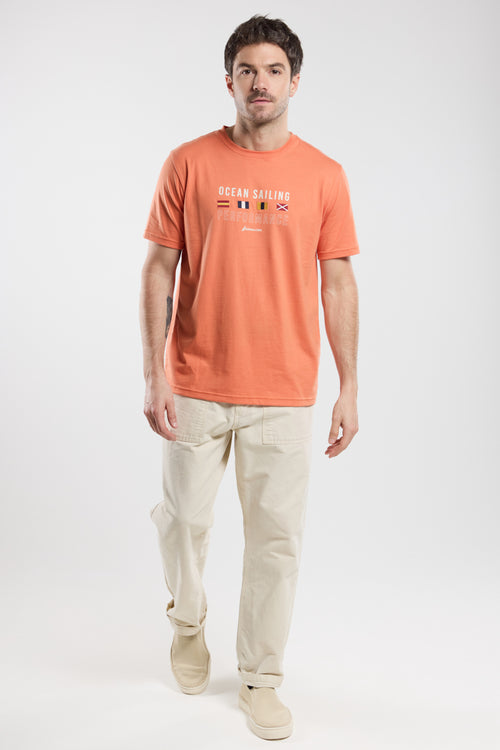 Vulco” T-shirt - lightweight cotton - Armor-lux - 3