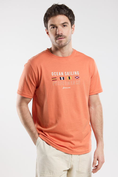 Vulco” T-shirt - lightweight cotton - Armor-lux - 1