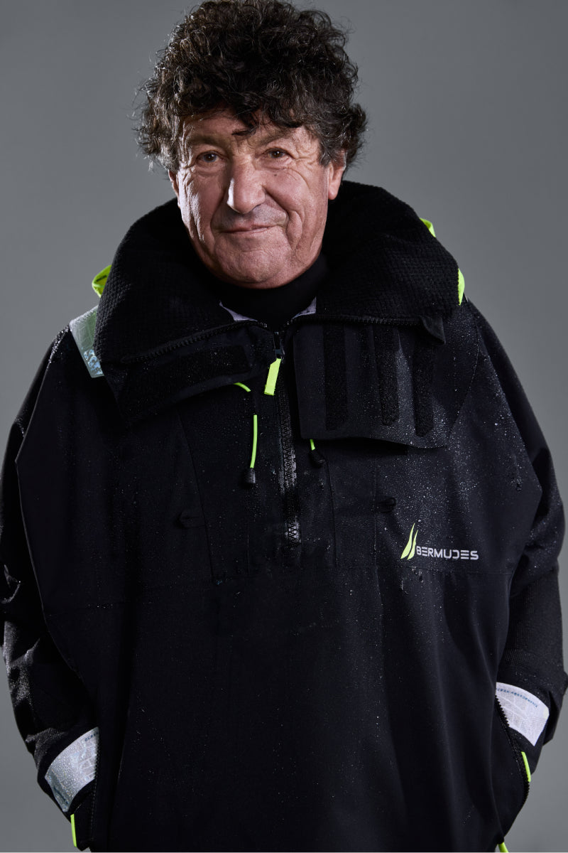 Offshore sailing jacket - Men - NOIR/GRIS FONCE – Armor-lux