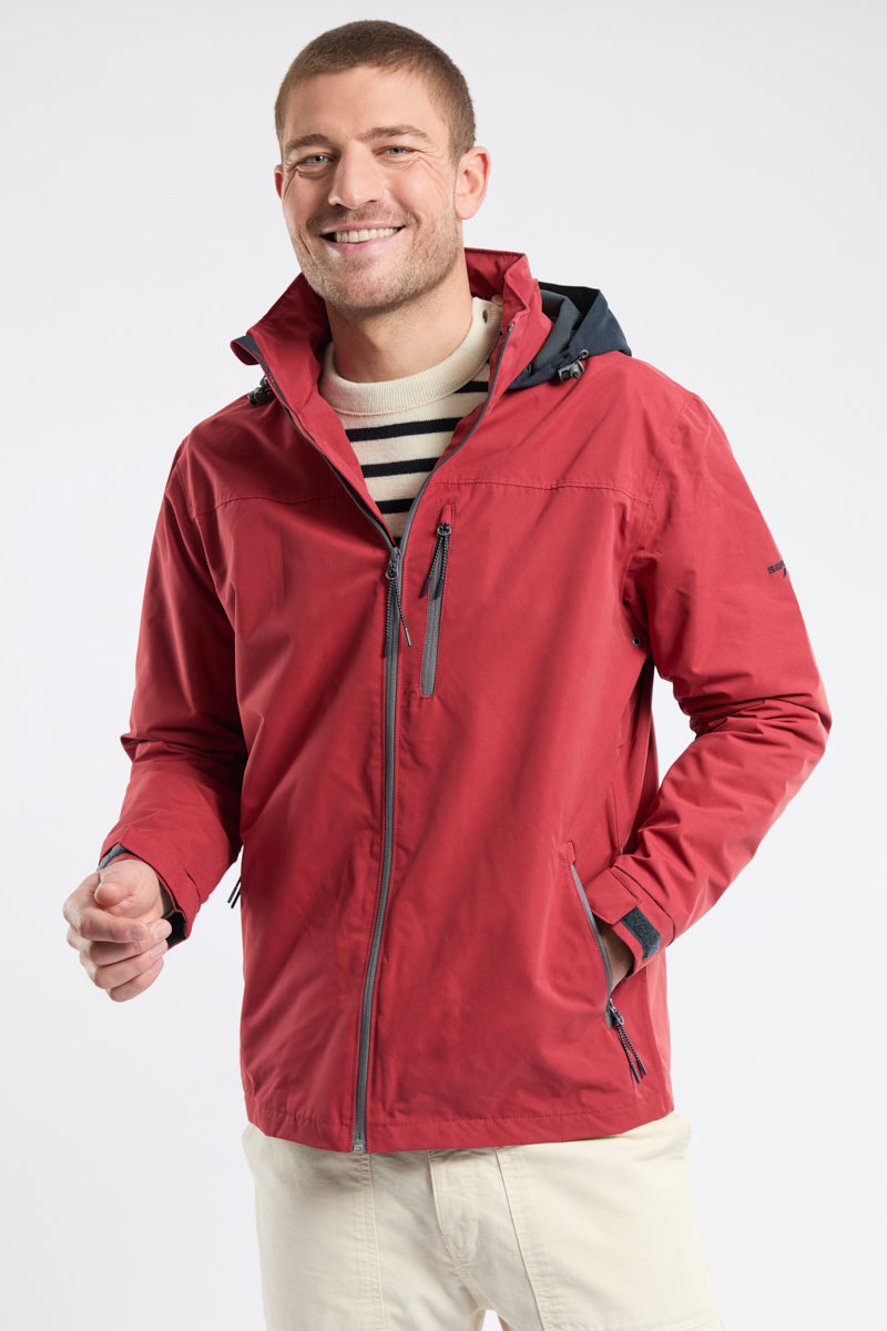 Waterproof Jacket HOLLA - Men - SAFRAN – Armor-lux
