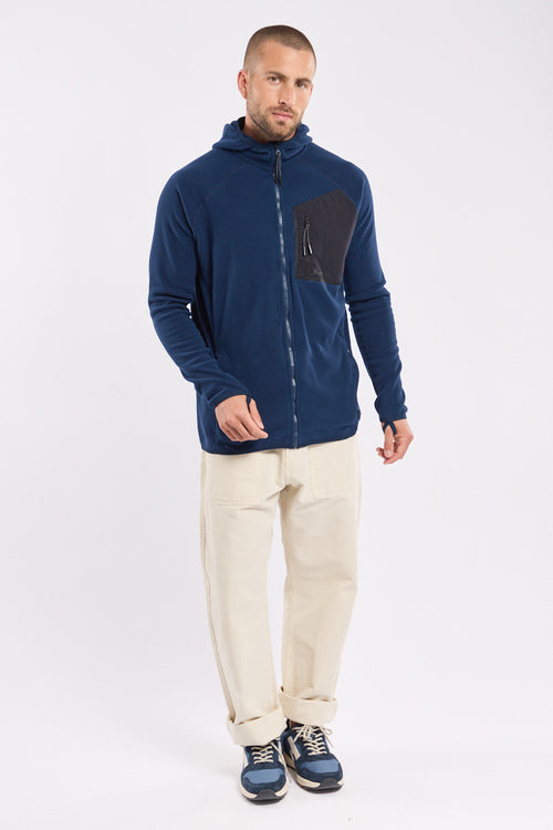 Veste polaire à capuche PLOUHA - Micropolaire Polartec® - Armor-lux - 3