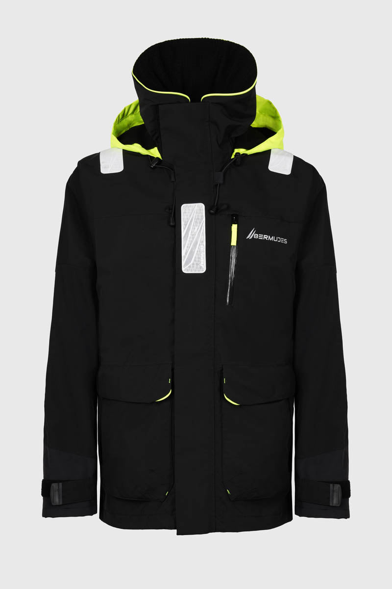 Inshore fleece-lined watch jacket - Men - NOIR/GRIS FONCE – Armor-lux