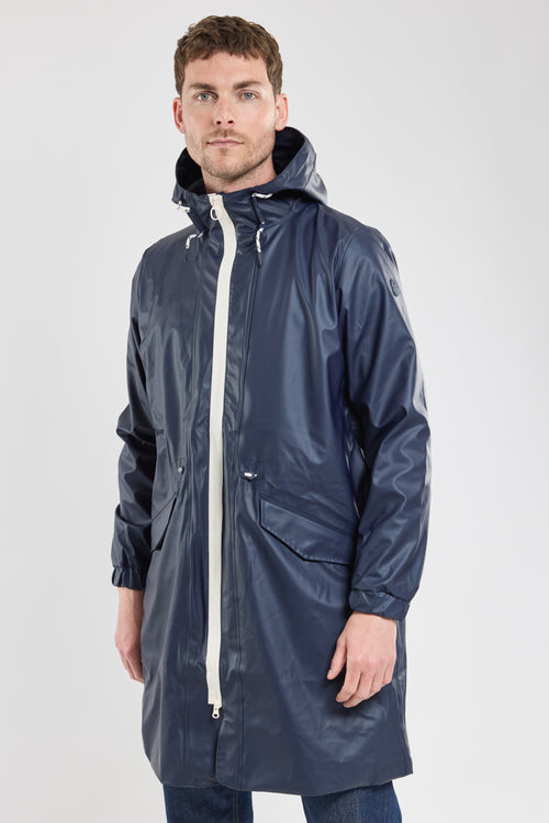 Nagua long unisex oilskin coat - Armor-lux - 1