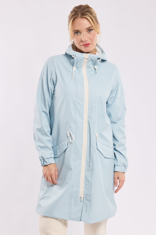 Nagua mixed long raincoat - Armor-lux - 1