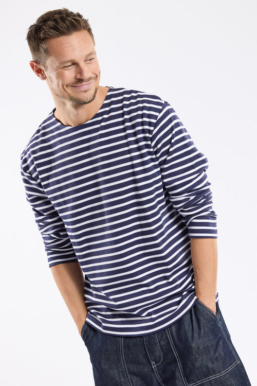Shirt im Marine-Stil - aus dicker Baumwolle - Armor-lux - 1
