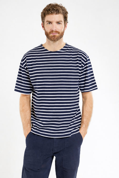 Matrosenshirt mit kurzen Ärmeln – leichte Baumwolle - Armor-lux - 2
