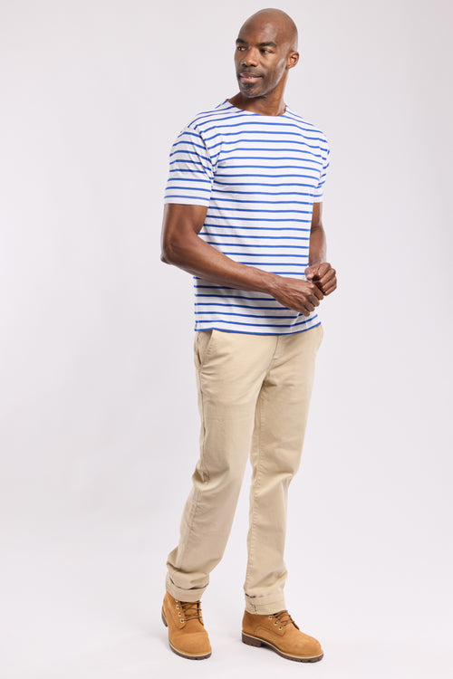 Short-sleeved striped top - lightweight cotton - Armor-lux - 3