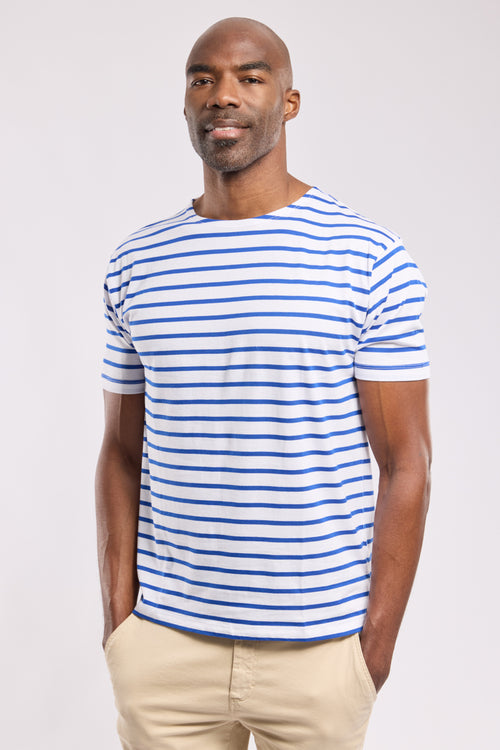 Marinière manches courtes - coton léger - Armor-lux - 1