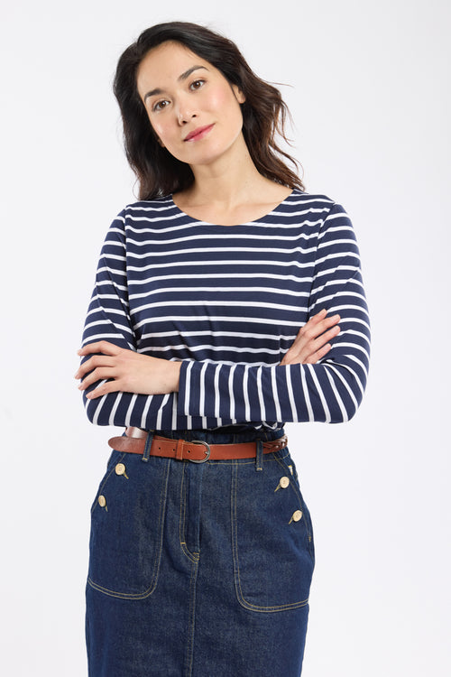 Striped shirt - lightweight cotton - Armor-lux - 4