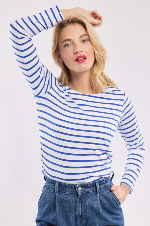 Shirt im Marine-Stil - aus leichte Baumwolle - Armor-lux - 1