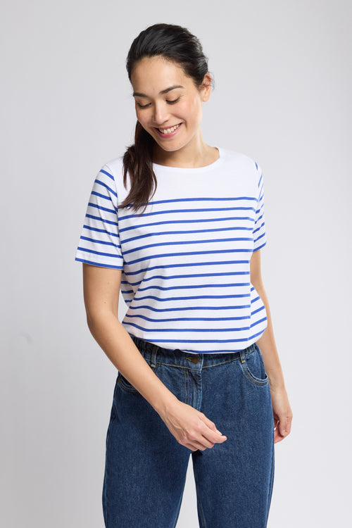 Shirt im Marine-Stil Classe de mer - aus leichte Baumwolle - Armor-lux - 1