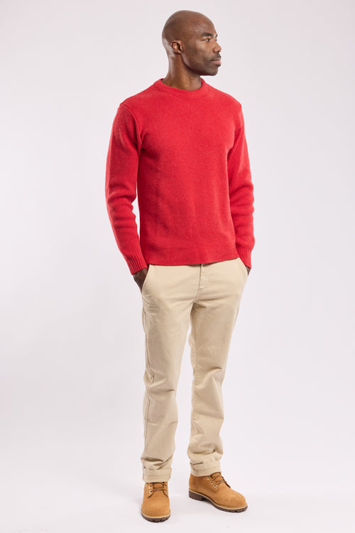 Unifarbener Marinepullover - Wolle - Armor-lux - 3