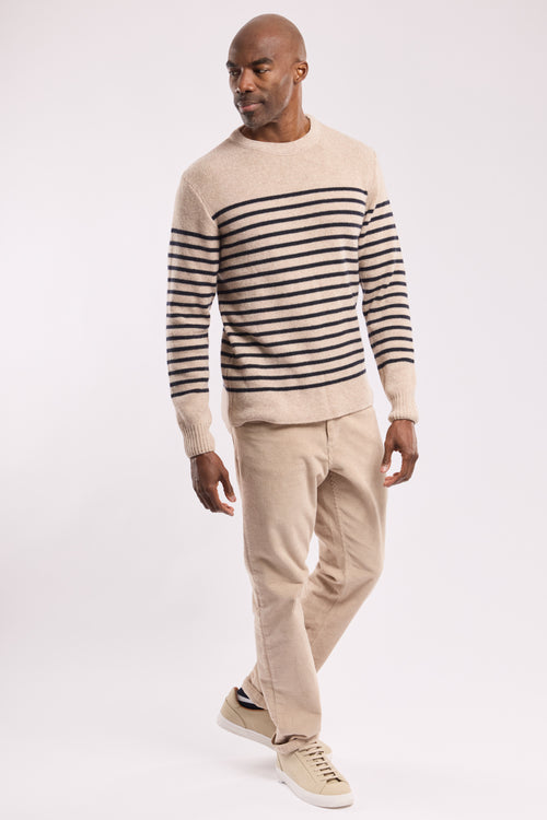 Gestreifter Marinepullover - Wolle - Armor-lux - 3