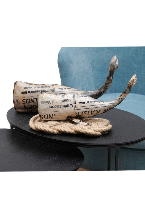 Newspaper whale 30x12 cm - Armor-lux - 1