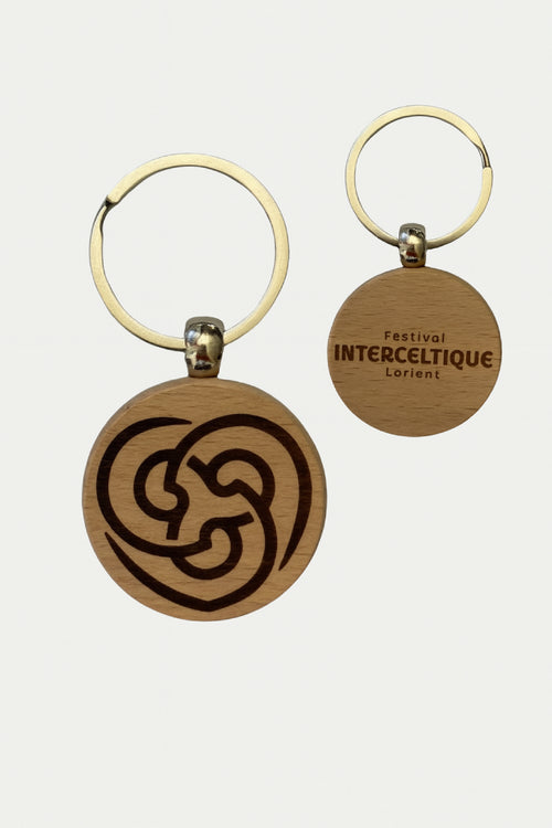 Porte-clés intemporel en bois - Armor-lux - 1