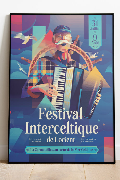 2026 Interceltic Festival of Lorient poster - Armor-lux - 1