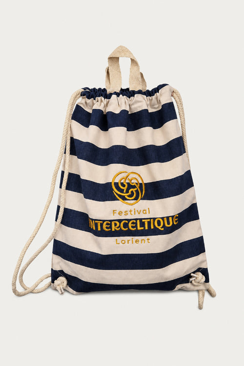 sac à dos ficelle brodé - Armor-lux - 1