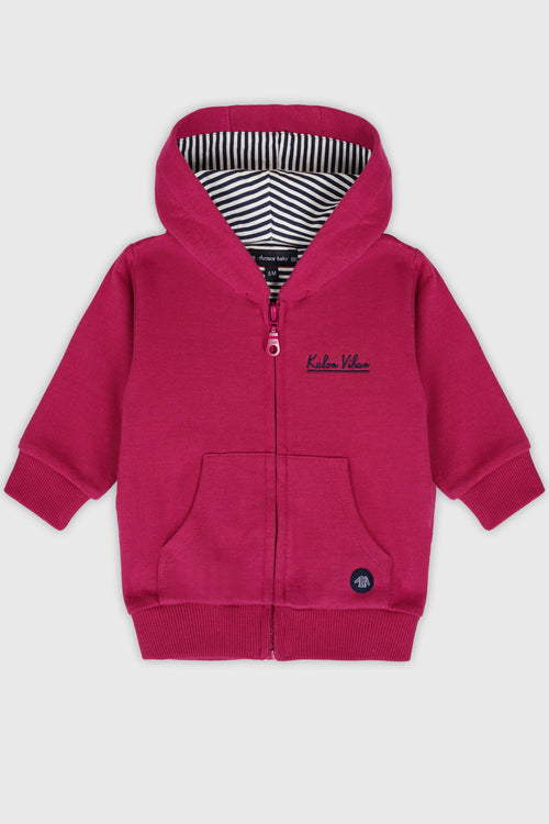 Sweat zippé Baby - coton - Armor-lux - 1