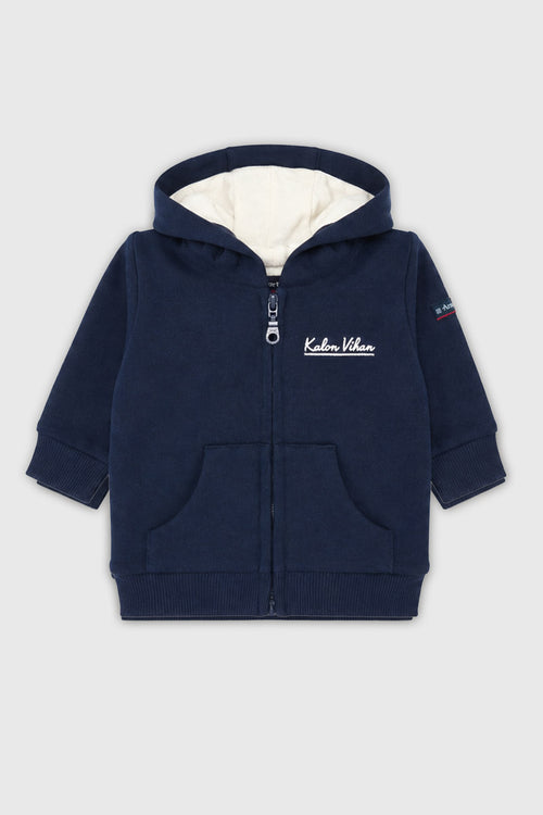 Sweat zippé Baby - coton - Armor-lux - 1