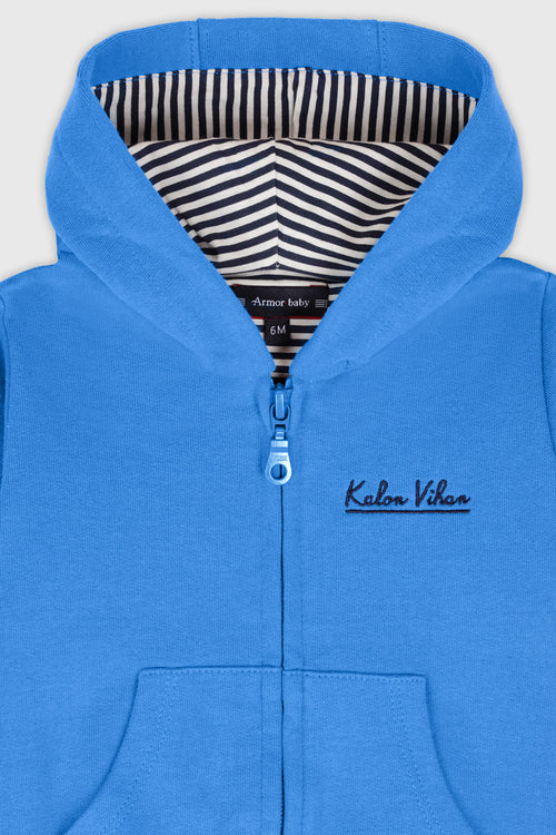 Baby zipped sweatshirt – cotton - Armor-lux - 2