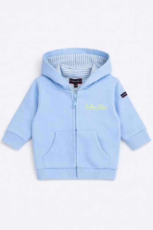 Baby zipped sweatshirt – cotton - Armor-lux - 1
