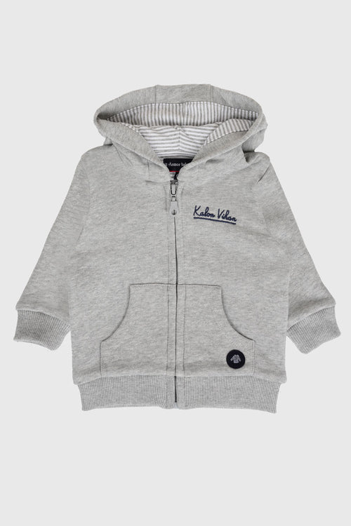 Sweat zippé Baby - coton - Armor-lux - 1