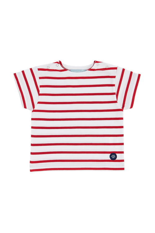 Breton striped T-shirt Baby - light cotton - Armor-lux - 1