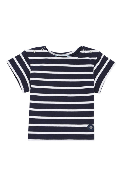 Breton striped T-shirt Baby - light cotton - Armor-lux - 1
