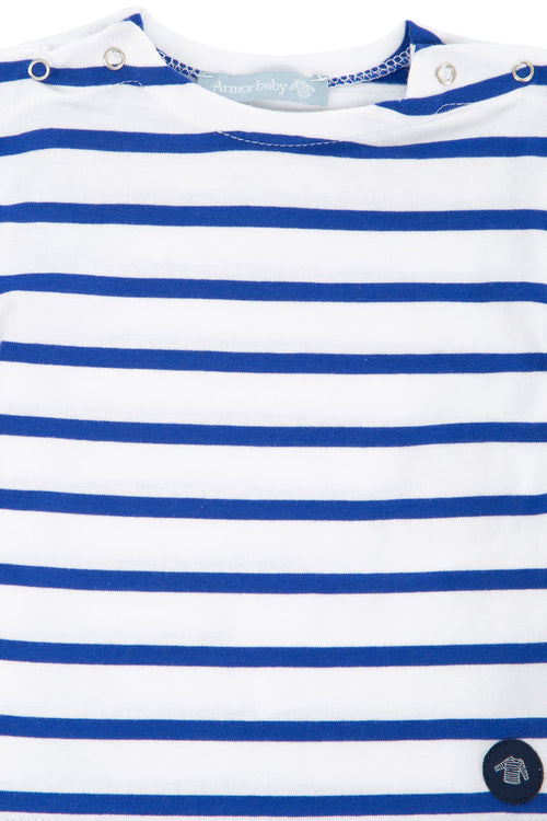 Breton striped T-shirt Baby - light cotton - Armor-lux - 2