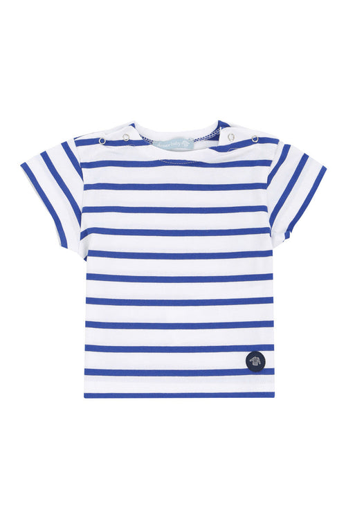 Breton striped T-shirt Baby - light cotton - Armor-lux - 1