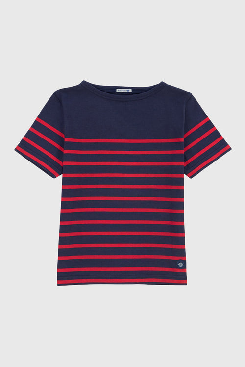 Breton striped shirt Kids - light jersey cotton - Armor-lux - 1