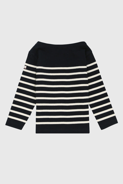 Breton striped shirt Kids - rustic jersey fairtrade cotton - Armor-lux - 2