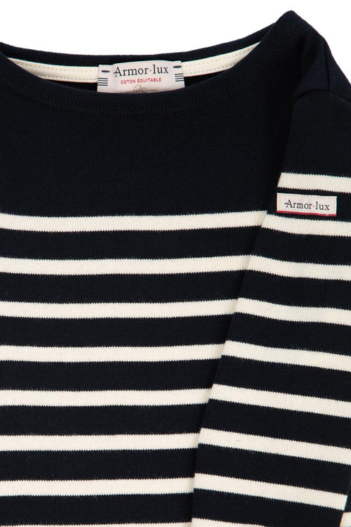 Breton striped shirt Kids - rustic jersey fairtrade cotton - Armor-lux - 3