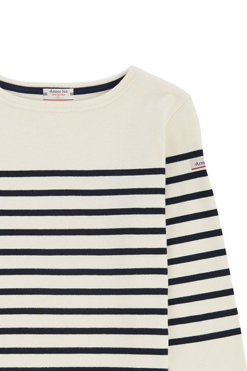 Breton striped shirt Kids - rustic jersey fairtrade cotton - Armor-lux - 2