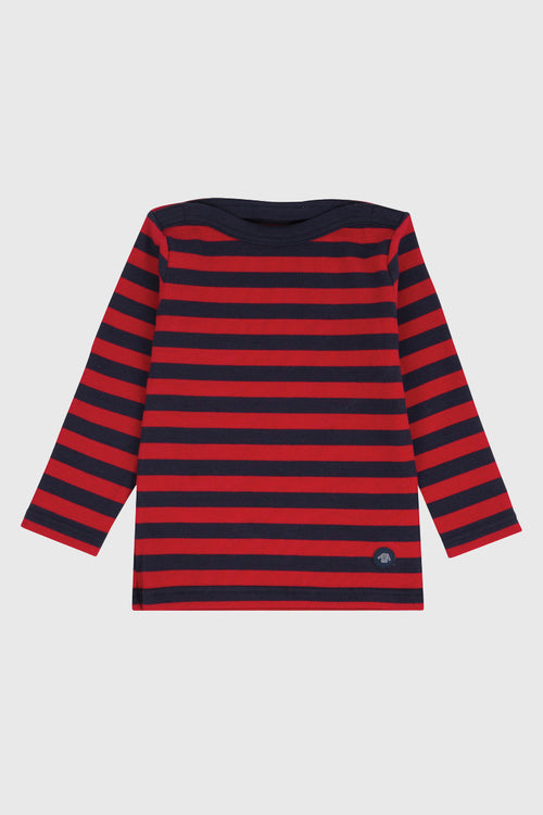 Kinder Shirt im Marine-Stil „Trégunc - aus Baumwolle und Elasthan - Armor-lux - 1