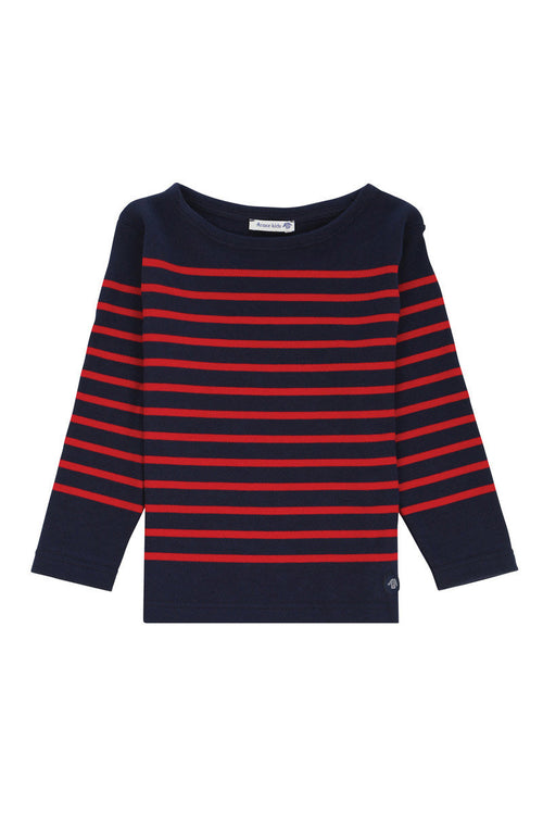 Breton striped shirt Kids - interlock cotton - Armor-lux - 1