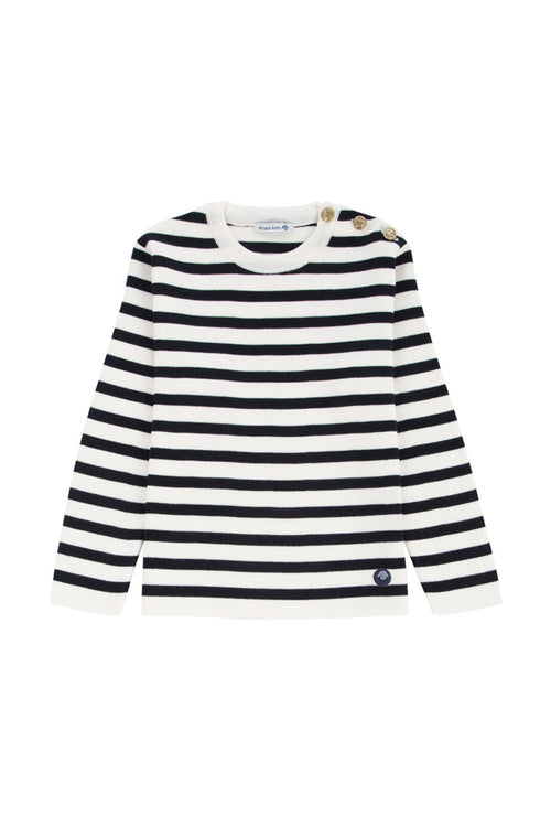 Fisherman jumper Kids - wool and acrylic - Armor-lux - 1