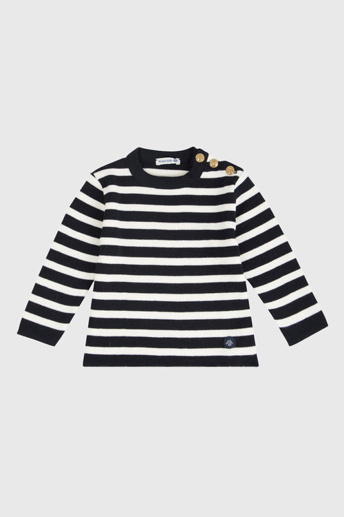 Fisherman jumper Kids - wool and acrylic - Armor-lux - 1