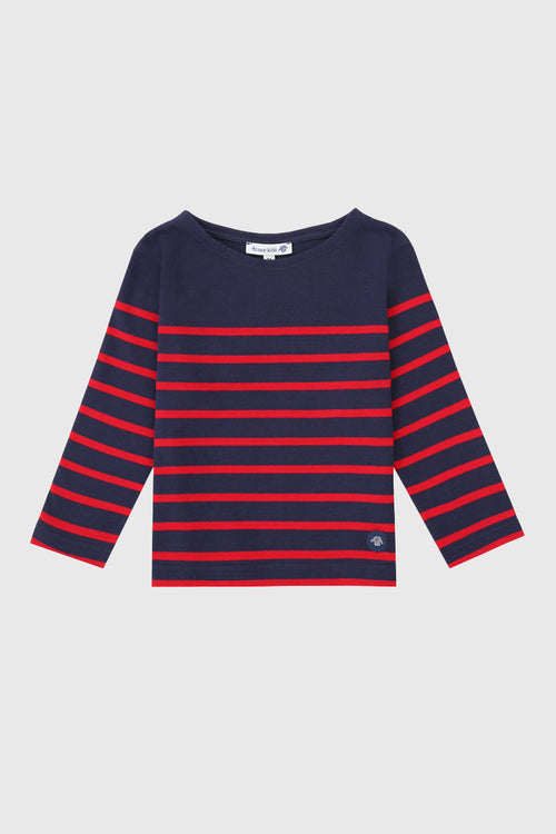 Breton striped shirt Kids - lightweight cotton - Armor-lux - 1