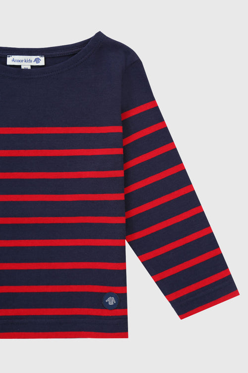 Breton striped shirt Kids - lightweight cotton - Armor-lux - 2