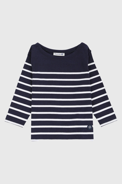 Breton striped shirt Kids - lightweight cotton - Armor-lux - 1