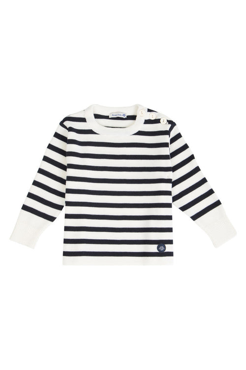Pull marin Briac Kids - laine Mérinos - Armor-lux - 1