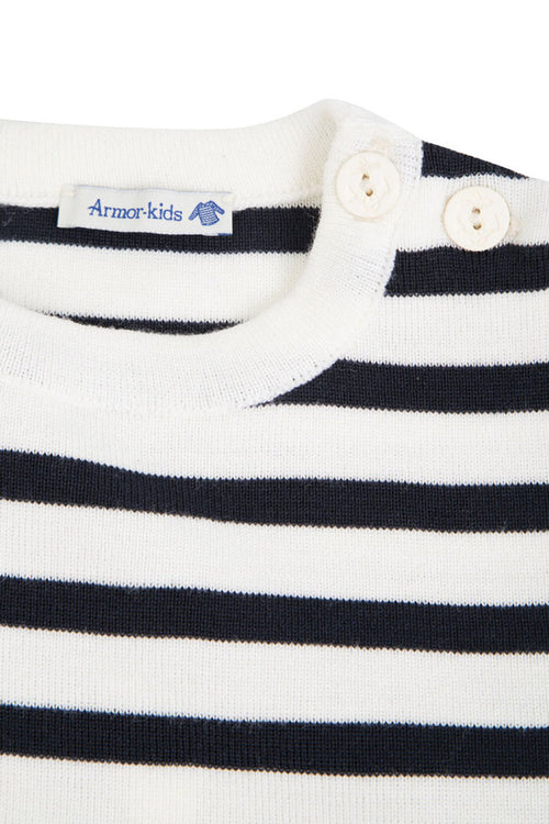 Kinder Pullover im Marine-Stil „Briac - aus Merinowolle - Armor-lux - 3