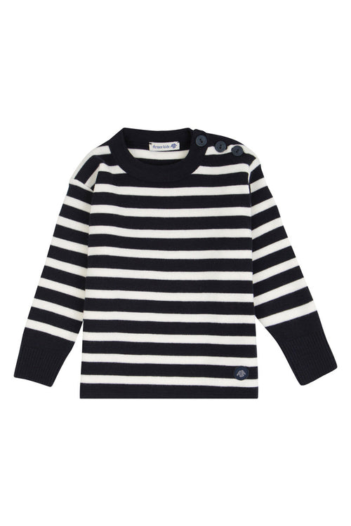 Fisherman jumper Kids - merino wool - Armor-lux - 1