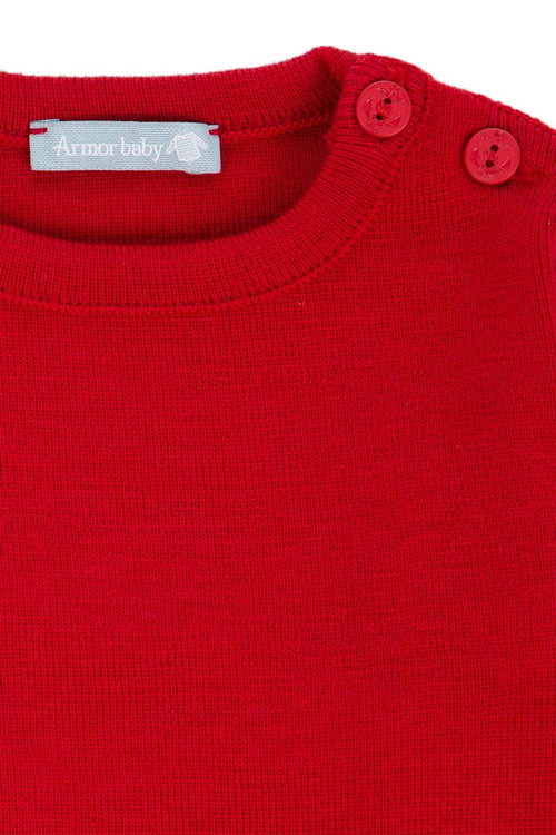 Baby Pullover im Marine-Stil „Briac - aus Merinowolle - Armor-lux - 2
