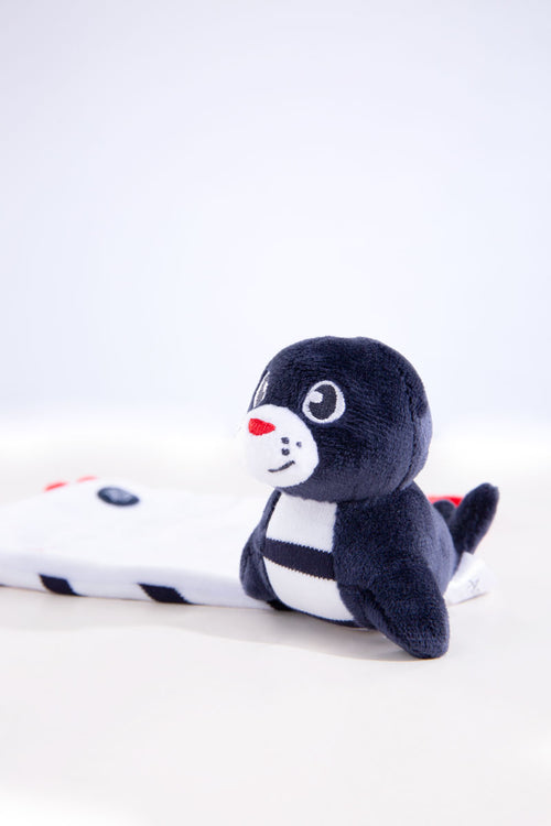 Seal cuddly toy - velvet and cotton - Armor-lux - 1
