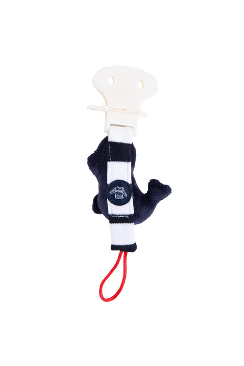 Schnullerhalter Seehund – Samt und Baumwolle - Armor-lux - 2