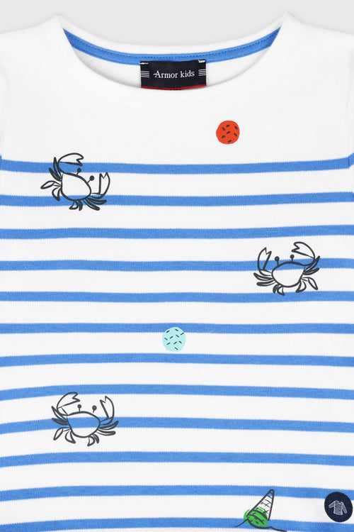 Marinière crabes Kids - coton épais - Armor-lux - 2